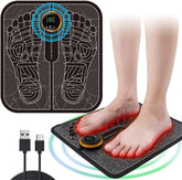 EMS Foot Massager,Reflexology Electronic Feet Massager for Pain and Circulation