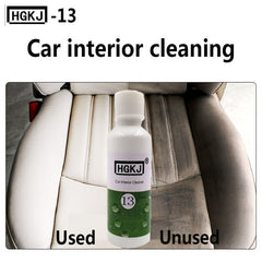 HGKJ 13, 50ML Car Leather Seat Interior CleanerPlastic Foam Cleaner