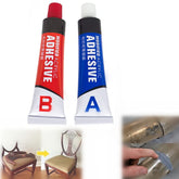 Metal Repair Gel Mix, Tool adhesive, Industrial Heat Resistance Cold Weld Metal Repair Paste A&B Adhesive Gel (1 set)