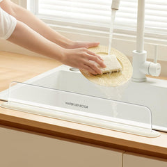 Transparent Acrylic Sink Water Guard
