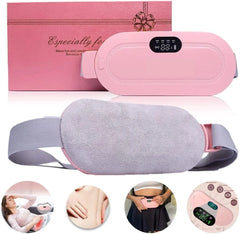 PERIOD CRAMP RELIEF MASSAGER AND HEATING PAD