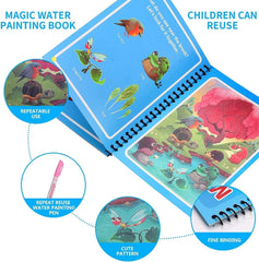 🎨 Magic Water Painting Book