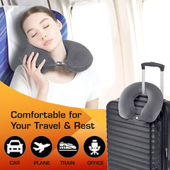 Premium Quality Memory Foam Travel Neck Pillow (Round)