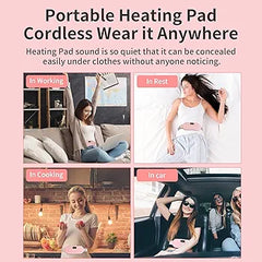 PERIOD CRAMP RELIEF MASSAGER AND HEATING PAD