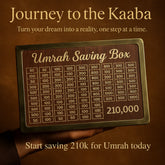Umrah Saving Box - Save 210,000 for Umrah | Smart Money Saving Box