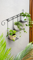3 Tier Wall Plant Shelf