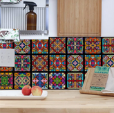 (Pack of 100) Self Adhesive Tile Stickers