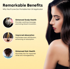 Scalp Oil Applicator Comb