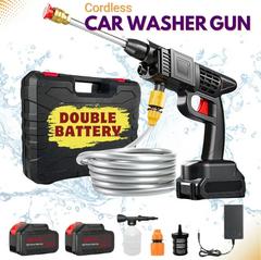 Cordless Pressure Washer Gun (Double Battery)