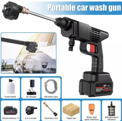 Cordless Pressure Washer Gun (Double Battery)