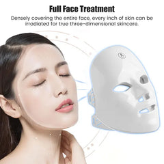 Rechargeable LED Light Facial Skin Care Mask