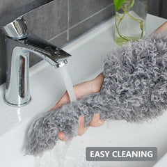 Flexible Duster For Fan Cleaning Mop With Long Rod