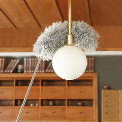 Flexible Duster For Fan Cleaning Mop With Long Rod