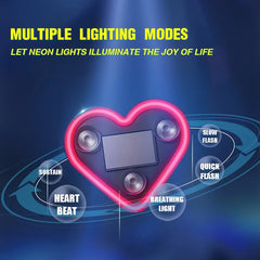 Heart Shaped Car Ambient Light