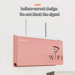 Wall-Mounted Wireless Wifi Router Shelf
