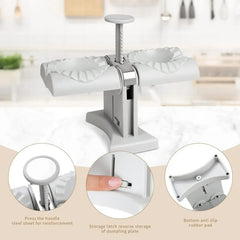 DOUBLE HEAD AUTOMATIC DUMPLING MAKER MACHINE