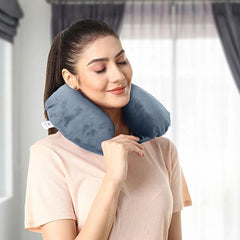 Premium Quality Memory Foam Travel Neck Pillow (Round)