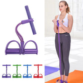 Yoga Training Tension Rope Sit-Ups Fitness Workout Foot Band