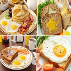 4Pcs/set Stainless Steel Mold Love Flower Round Star Molds