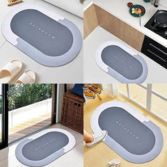 Bathroom Cushion Mat Super Absorbent Soft Carpet
