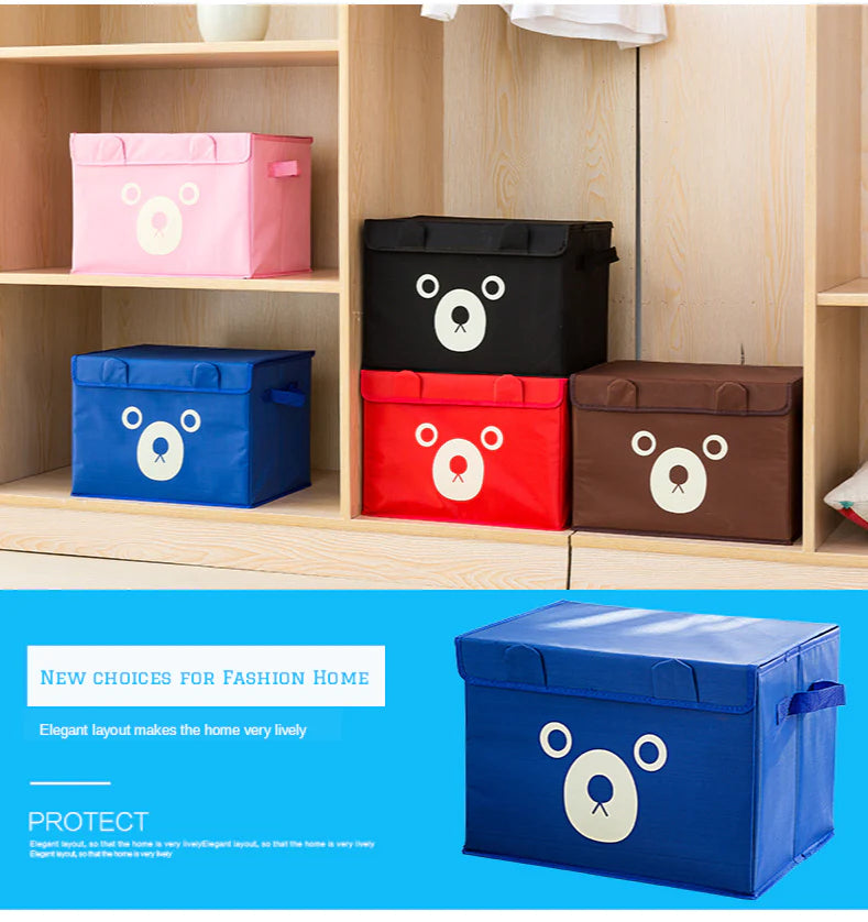 Happy Bear Storage Bag For Kids Toy