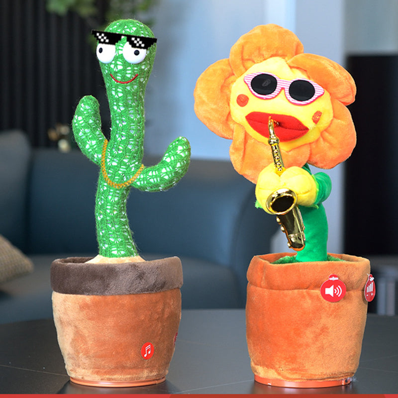 Dancing Cactus Talking Cactus Stuffed Plush Electronic Toy