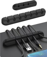 Cable Organizer Cable Holder Clips, 3Pack Cable Management Under Desk USB Cord Organizer Clips for Chargers Nightstand Computer Gaming Room Office Supplies