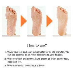 Anti Crack Full Length Silicone Foot Protector Moisturizing Socks