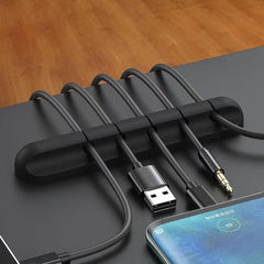 Cable Organizer Cable Holder Clips, 3Pack Cable Management Under Desk USB Cord Organizer Clips for Chargers Nightstand Computer Gaming Room Office Supplies