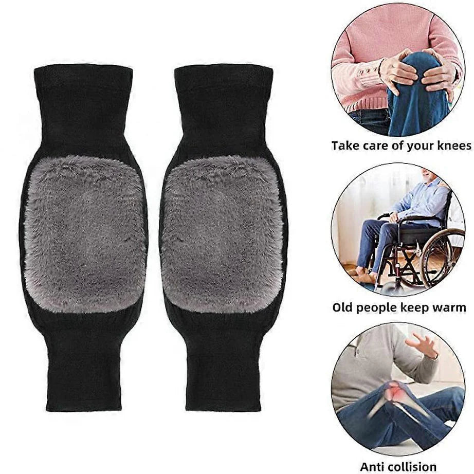 Warm Wool Knee Pads for Knee Pain