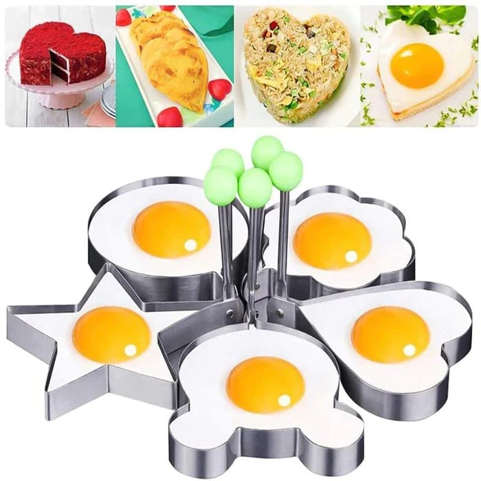 Pack Of 4 Fried Egg Molds