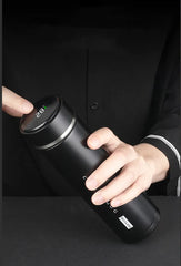 500ML Smart LED Temperature Display Vacuum Flask Metal Stainless Steel Thermos Water Bottle