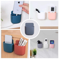 Wall Mounted Storage Case for Remote, Tooth Brush, Mobile Holder/Multi Purpose Stand & Pen Pencil Holder