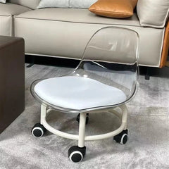 Acrylic moving chair