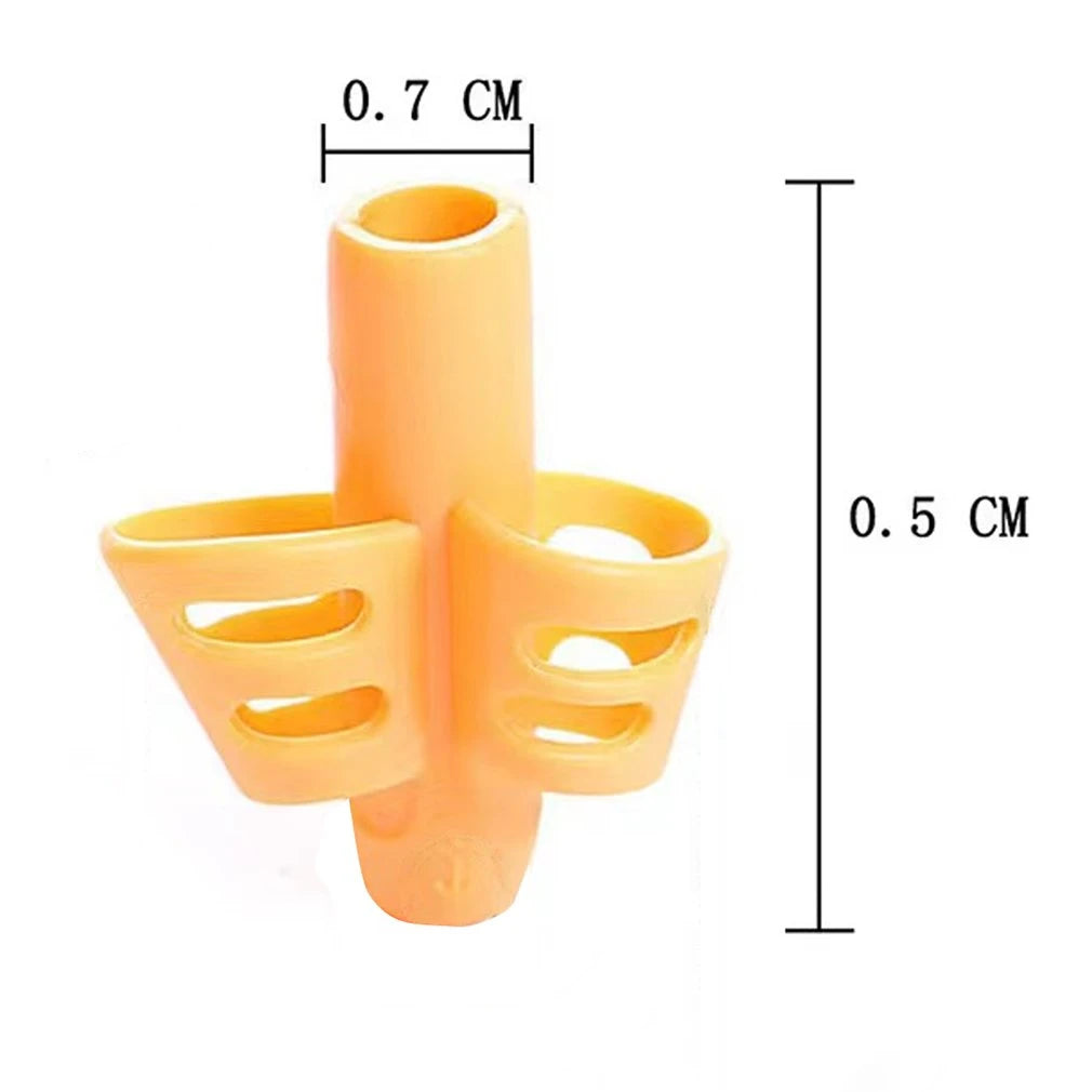 Children Writing Pencil Pen Holder Kids Learning Practise Silicone Pen Aid Grip