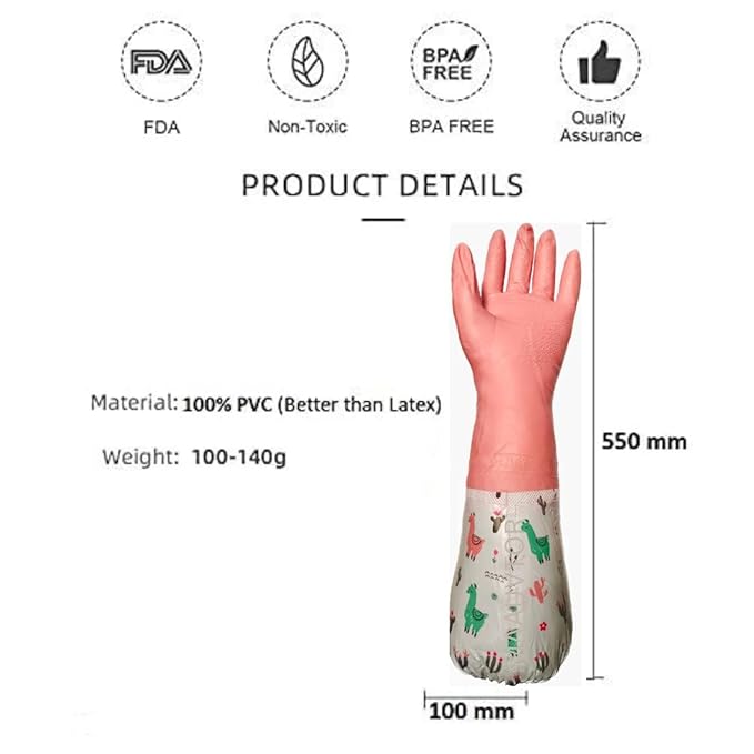 Autumn and Winter Dishwashing Gloves