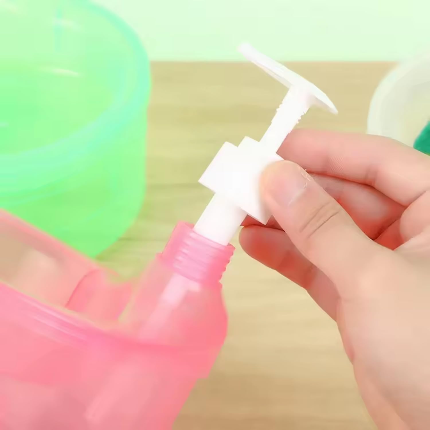 Manual Soap Sponge Dispenser