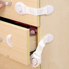 Plastic Cabinet Locks Children Safty Lock Protection Cabinet
