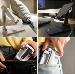 Cell Phone Stand holder,Adjustable Cell Phone Stand for Desk Angle Height Adjustable