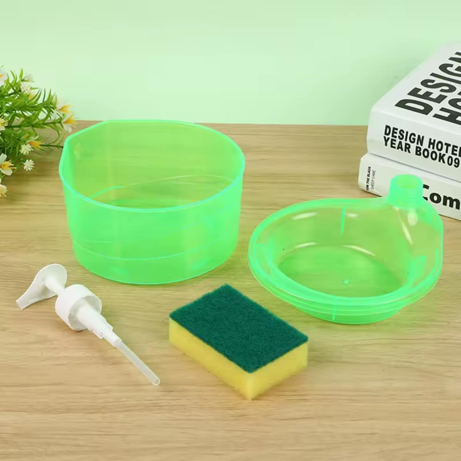 Manual Soap Sponge Dispenser