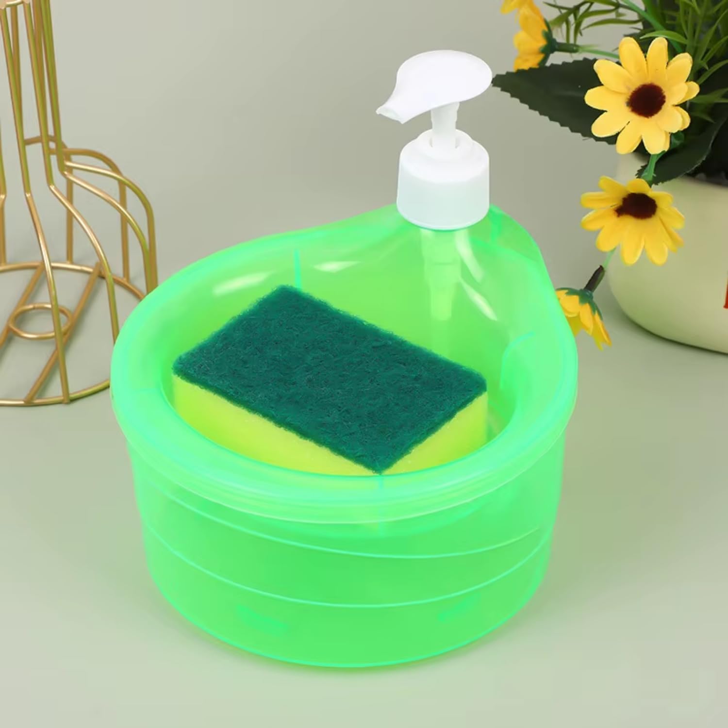Manual Soap Sponge Dispenser