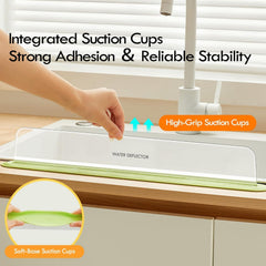 Transparent Acrylic Sink Water Guard