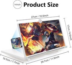 3D enlarge screen mobile phone magnifier