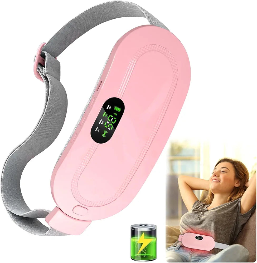 PERIOD CRAMP RELIEF MASSAGER AND HEATING PAD