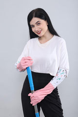 Autumn and Winter Dishwashing Gloves