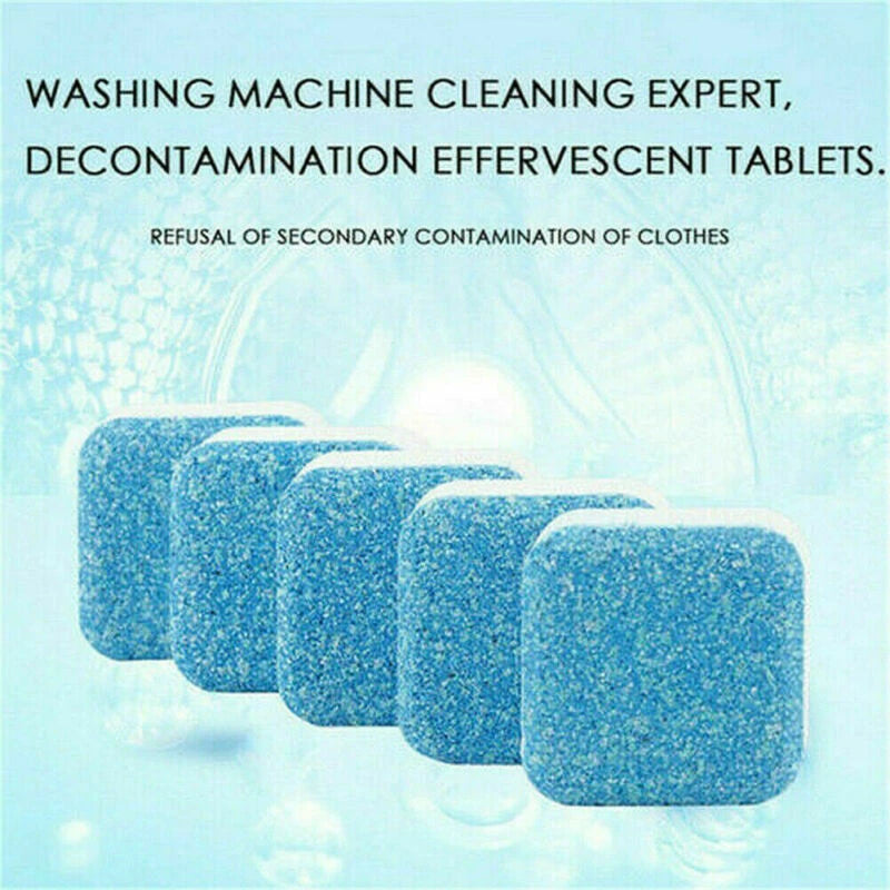 12Pcs Washing Machine Cleaner Washer Cleaning Laundry Soap