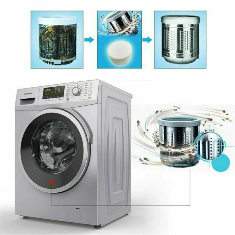 12Pcs Washing Machine Cleaner Washer Cleaning Laundry Soap