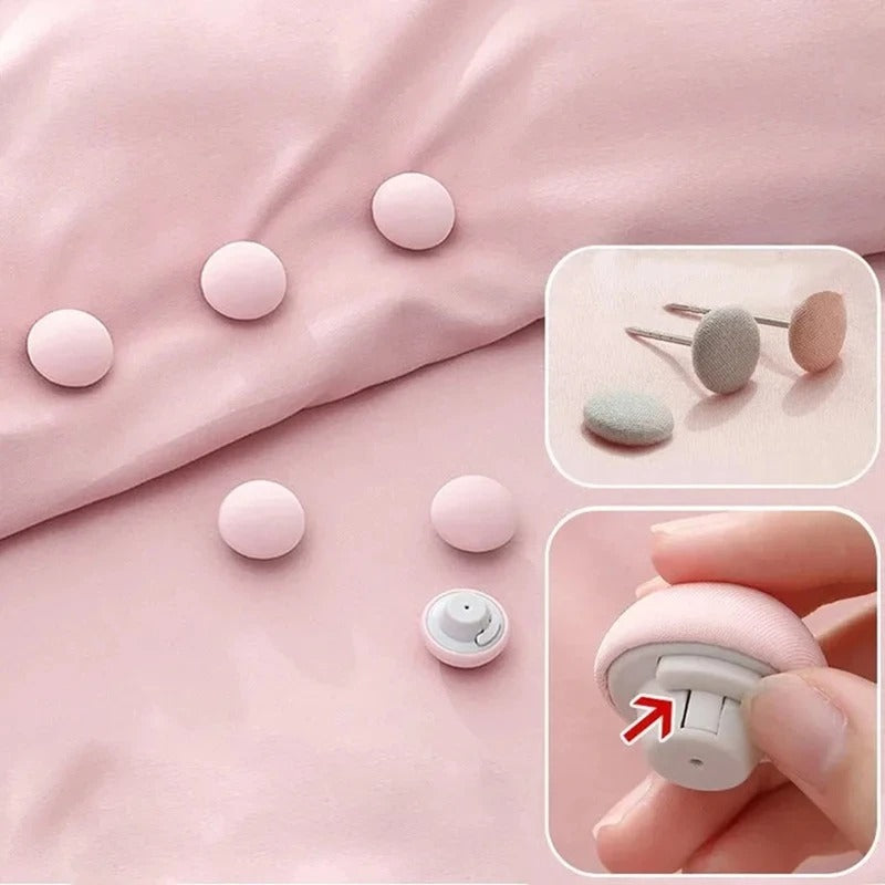 Bedsheet Quilt Anti Slip Clips (16 PCS)
