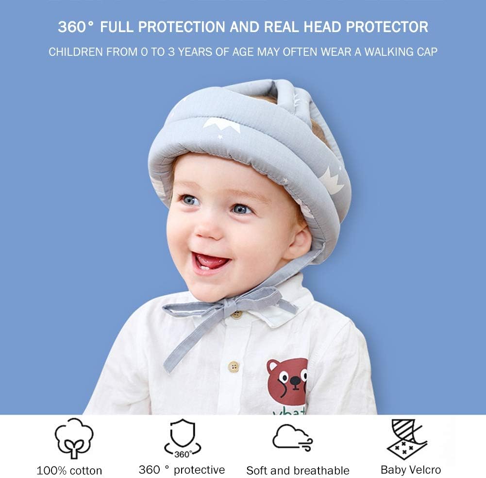 Baby Head Protector for Crawling,Infant Safety Helmet & Walking Baby Helmet