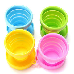 Portable Water Bottle Travel Tableware Foldable Cup